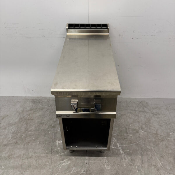 Stainless steel Lotus Work unit with drawer 40 cm Catering