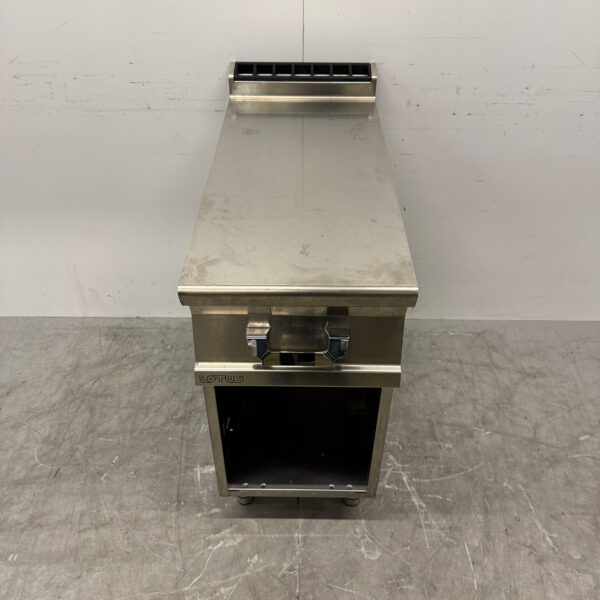 Stainless steel Lotus Work unit with drawer 40 cm Catering