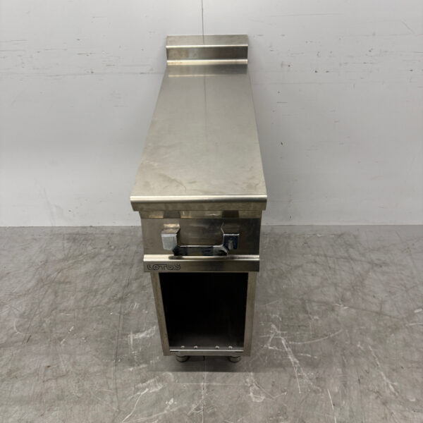 Stainless steel Lotus Work unit with drawer 30 cm Catering