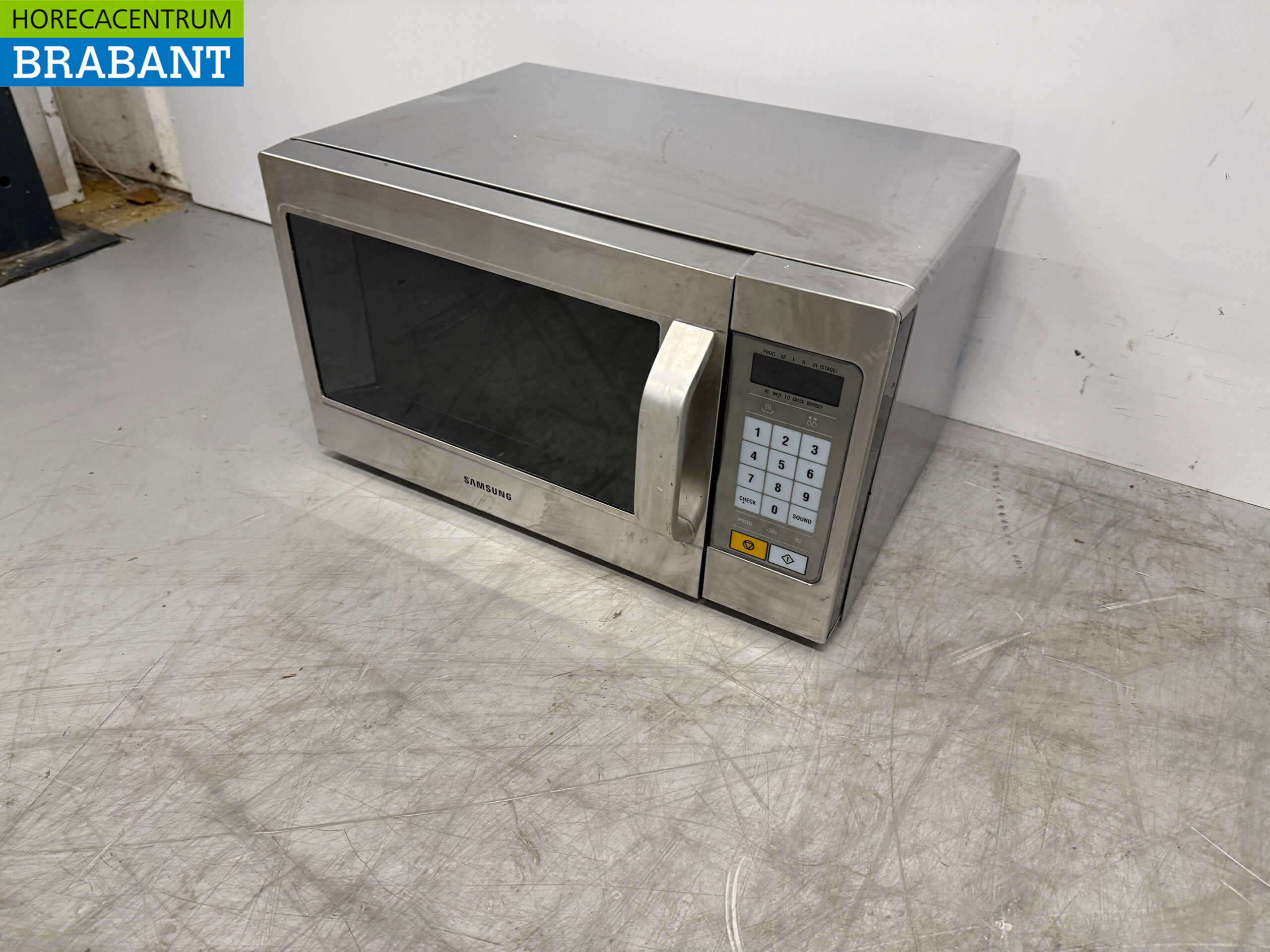Stainless steel Samsung Microwave 1050 Watt 230V Catering - Image 2