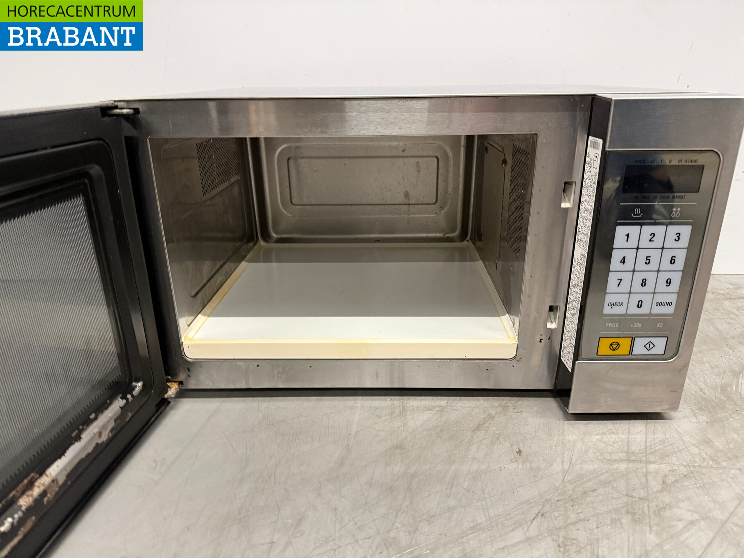 Stainless steel Samsung Microwave 1050 Watt 230V Catering - Image 4