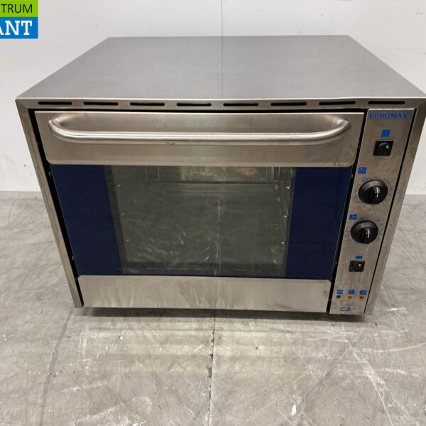 Stainless steel Euromax Hot air oven with grill function 4 x 44/34 cm 230V Horeca