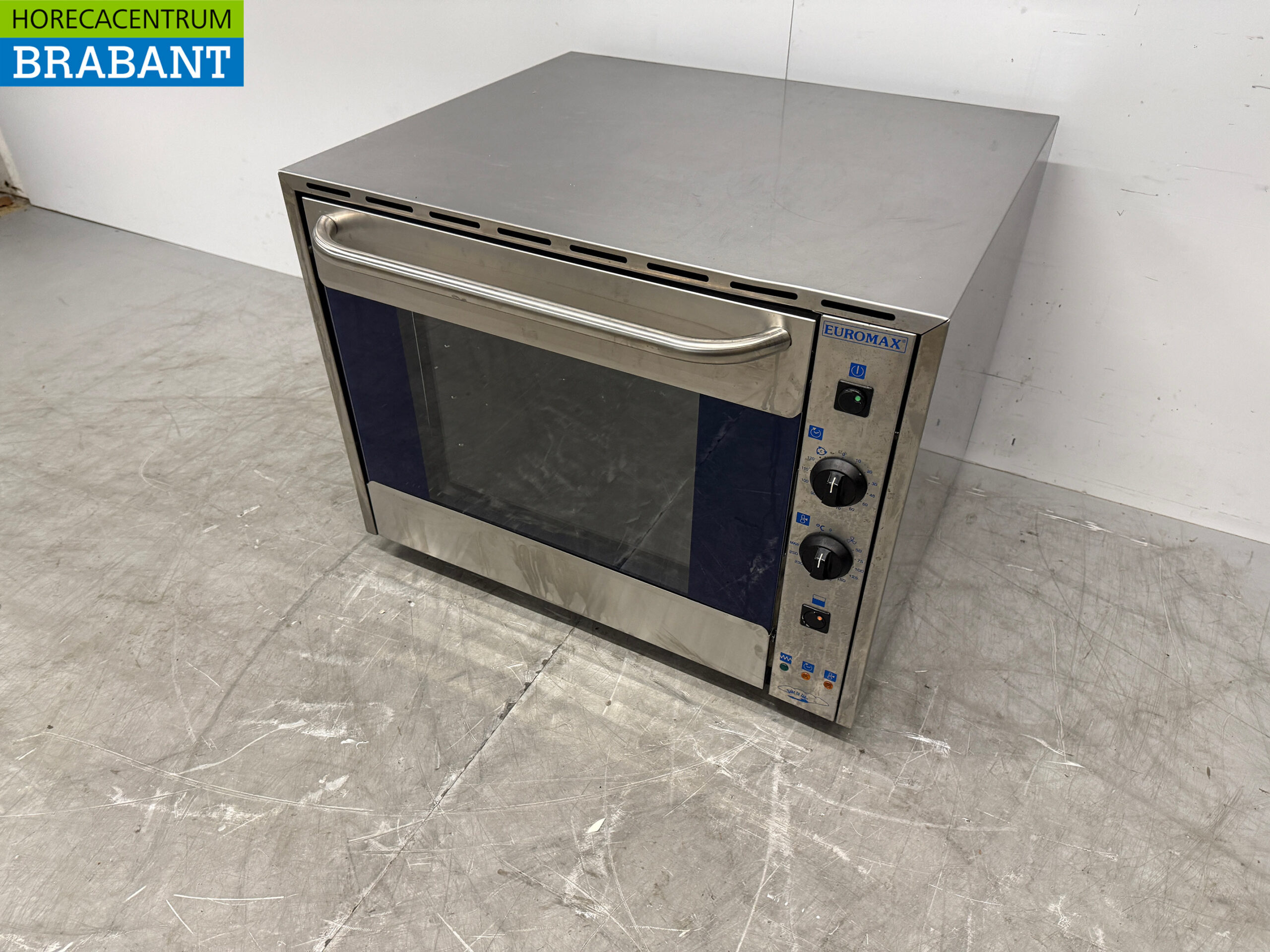 Stainless steel Euromax Hot air oven with grill function 4 x 44/34 cm 230V Horeca - Image 3