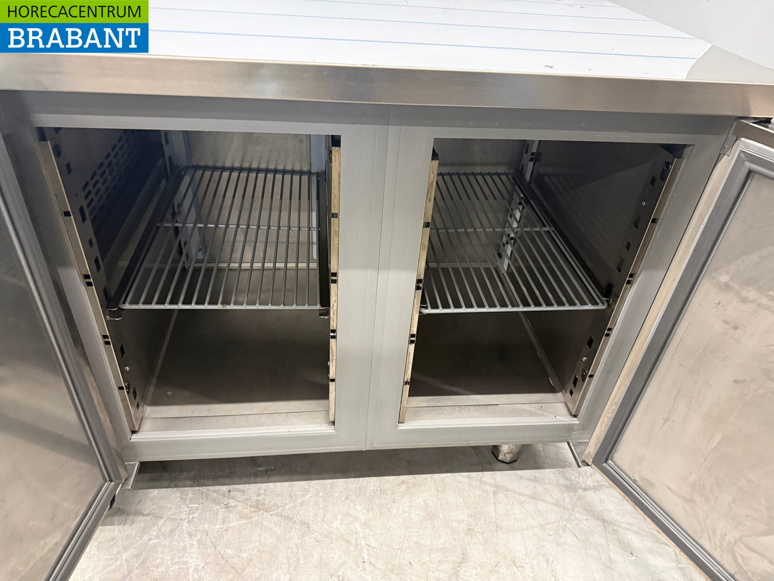 Stainless steel Combisteel Refrigerated Workbench 3 Doors and 3 Drawers 230V Catering - Image 6