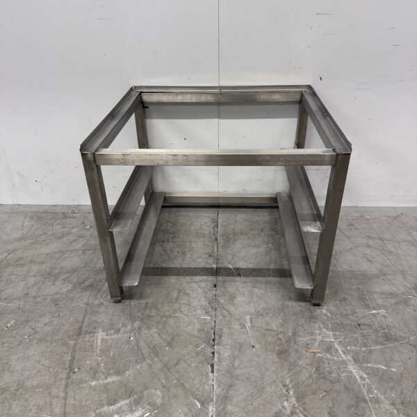 Stainless steel Dishwasher Stand with Rack 60 x 55.5 x 48 cm Catering