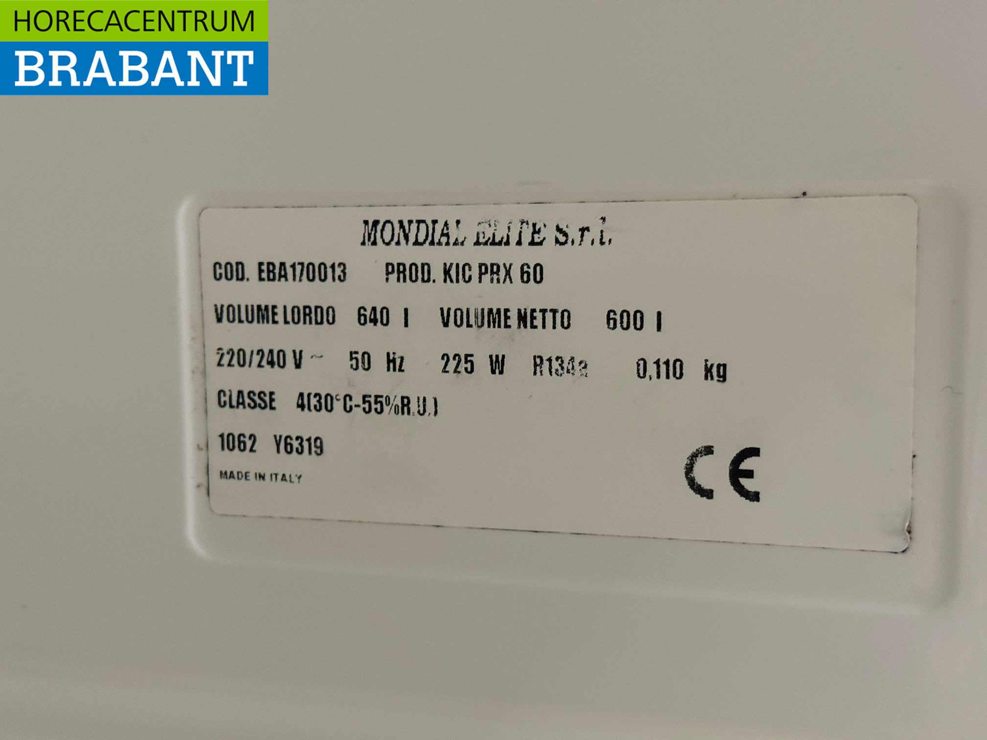 Stainless steel Jumbo Refrigeration 640 liters 230V Catering - Image 5