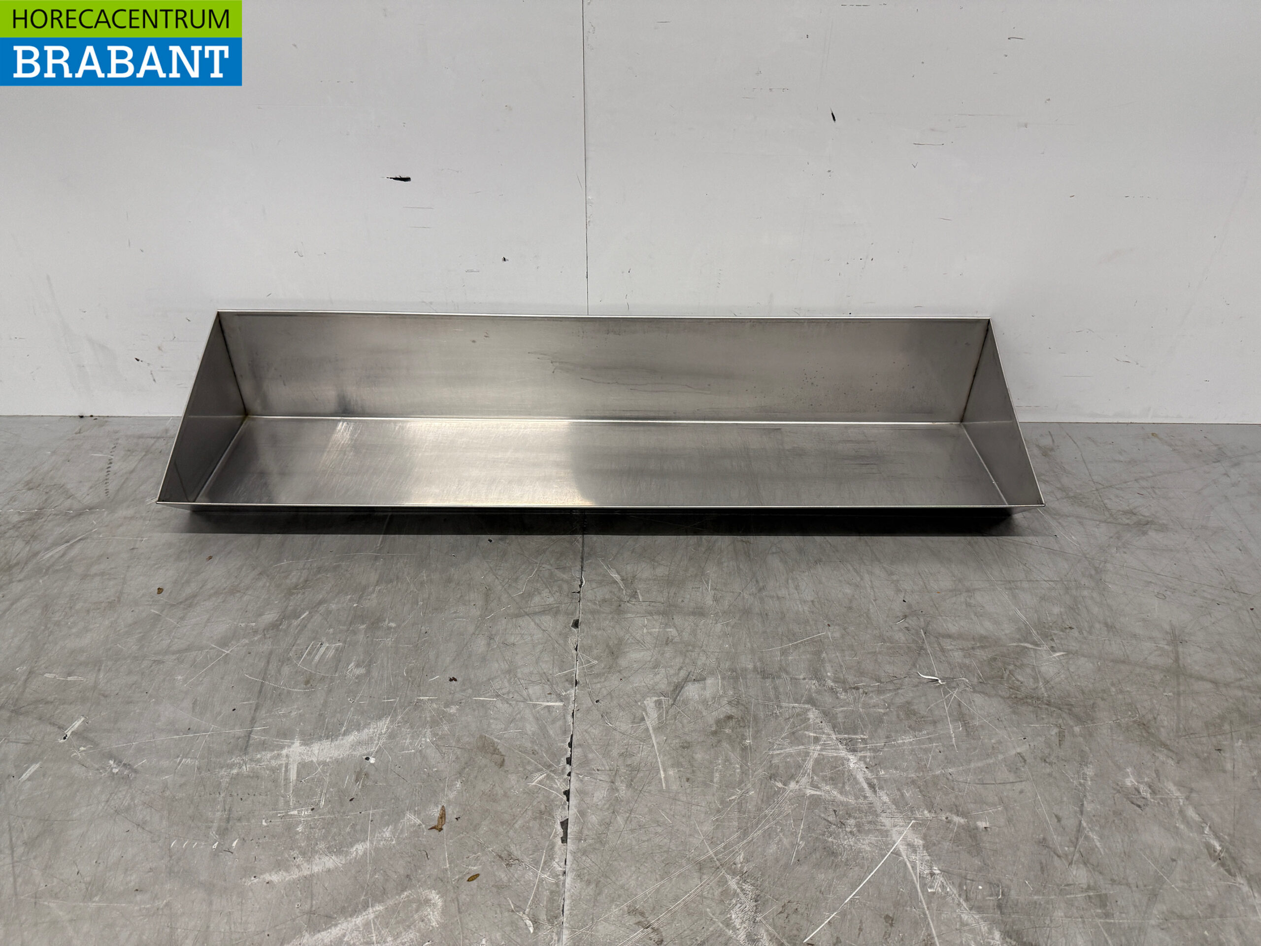 Stainless steel French fries French fry scoop out container 120 cm Cafeteria Catering