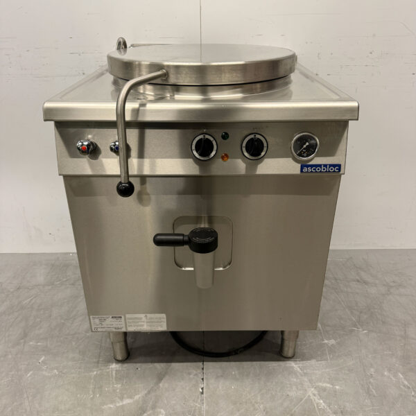 Stainless steel Ascobloc Boiler 64 liters 70 cm 400V Horeca