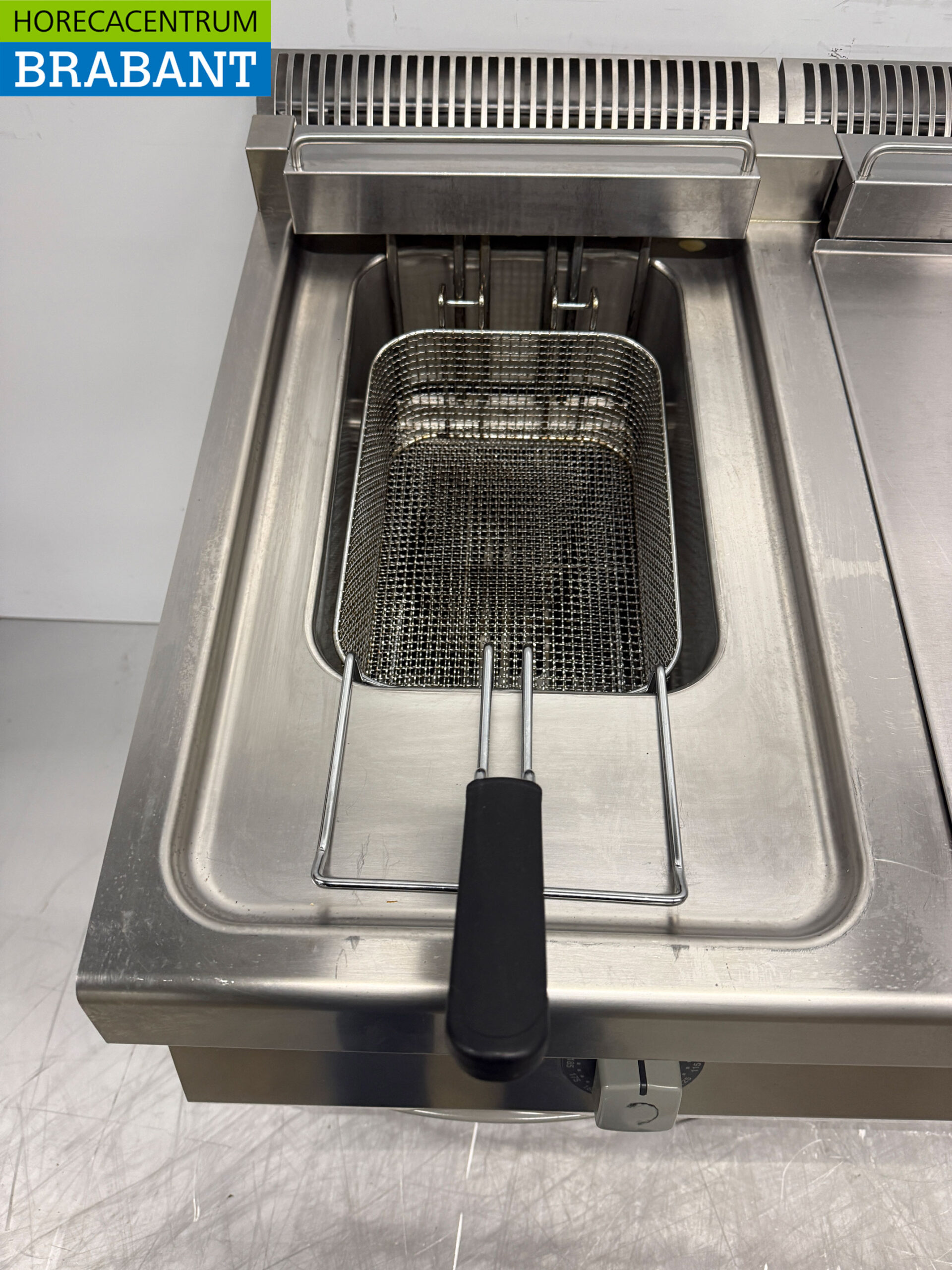 Stainless steel Electrolux Double Fryer 2 x 15 liters 400V Catering - Image 5