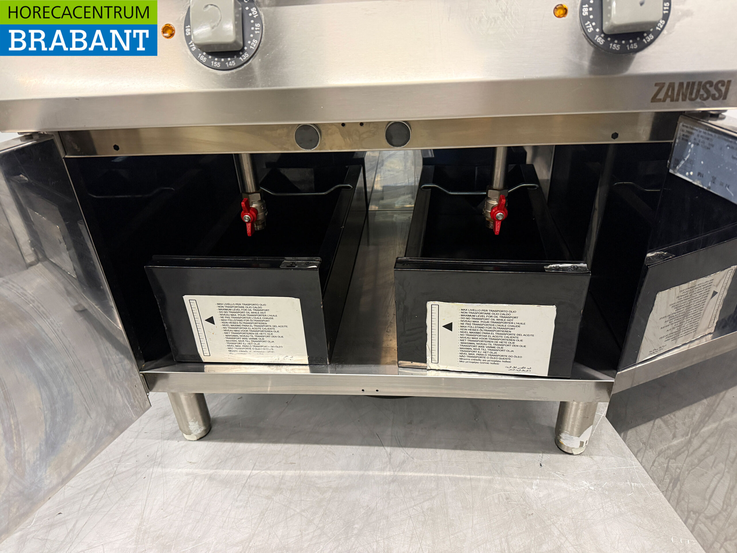 Stainless steel Electrolux Double Fryer 2 x 15 liters 400V Catering - Image 6