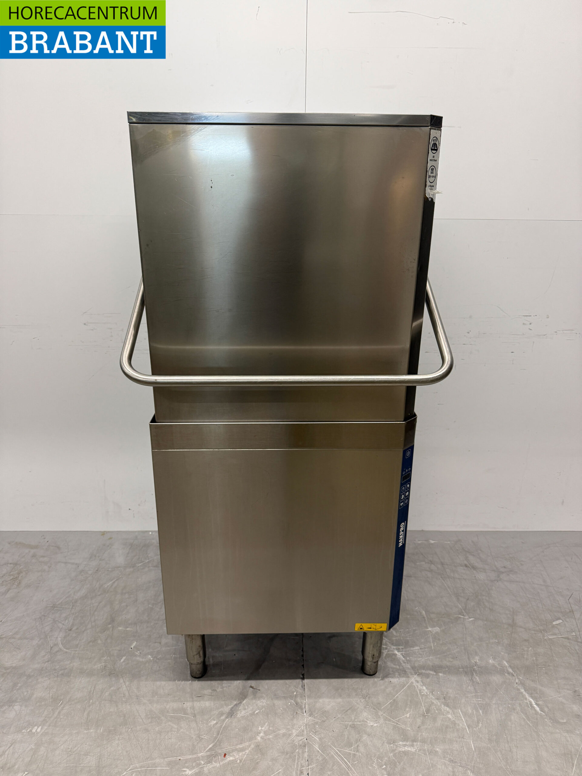 Stainless steel Zanussi HHT8 Sliding dishwasher 400V Catering