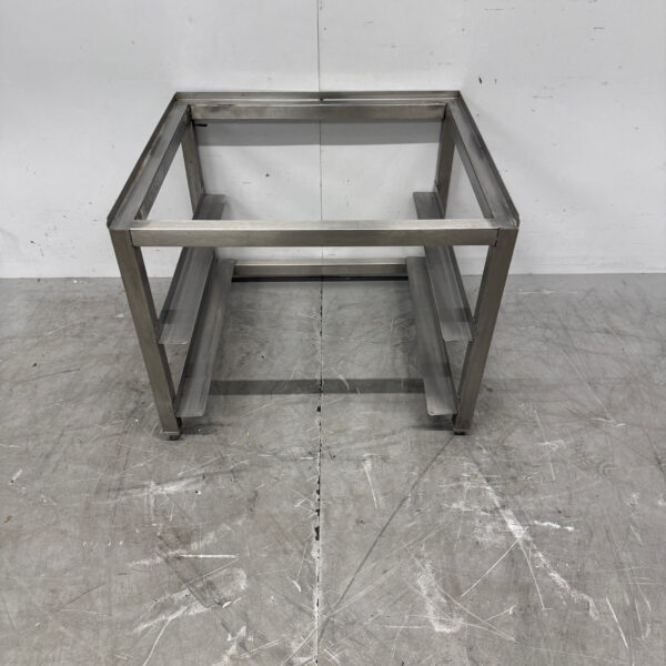 Stainless steel Dishwasher pedestal with shelf 60 x 55 x 46.5 cm Horeca