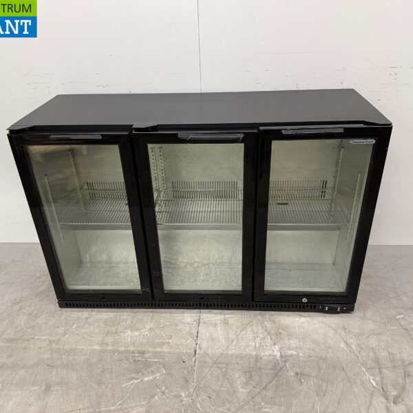 Gastrocool Bar cooler 3 Glass folding doors 135 cm 230V Catering