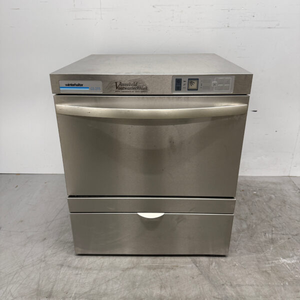 Stainless steel Winterhalter GS 215 GS215 Dishwasher with drain pump 400V Horeca