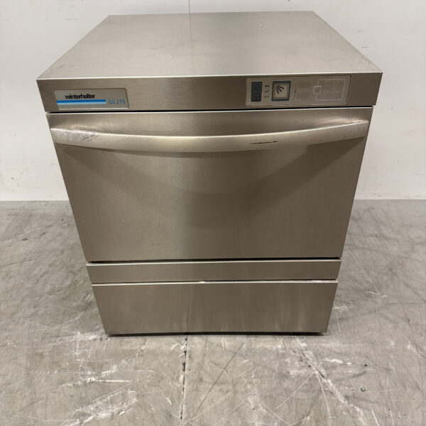 Stainless steel Winterhalter Dishwasher with drain pump 400V Horeca
