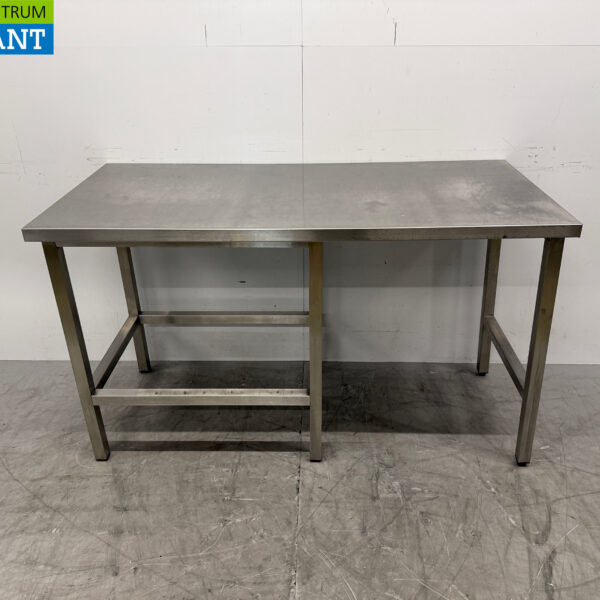 Stainless Steel Worktable Table 150 x 70 x 90 cm Horeca