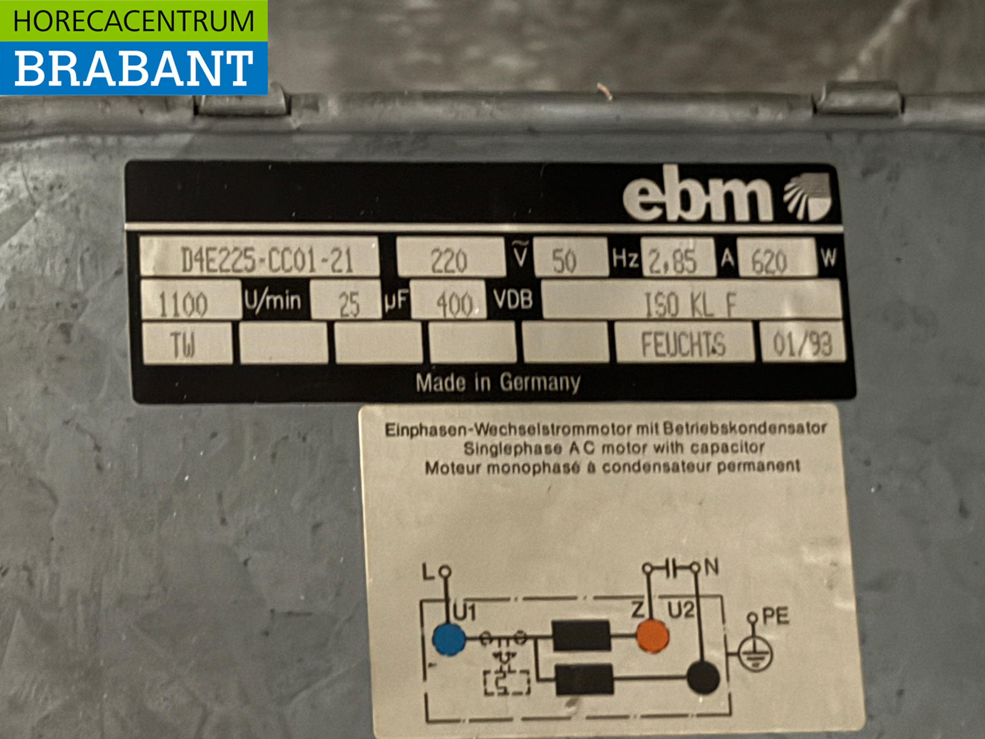 Stainless steel Extractor Hood Hood Motor 2500 m3/h Angled model 250 cm 230V Horeca - Image 4