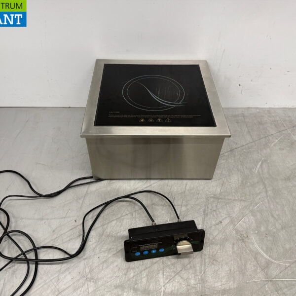 Stainless steel Built-in Induction Stove 1 Burner 3.5 kW 230V Catering