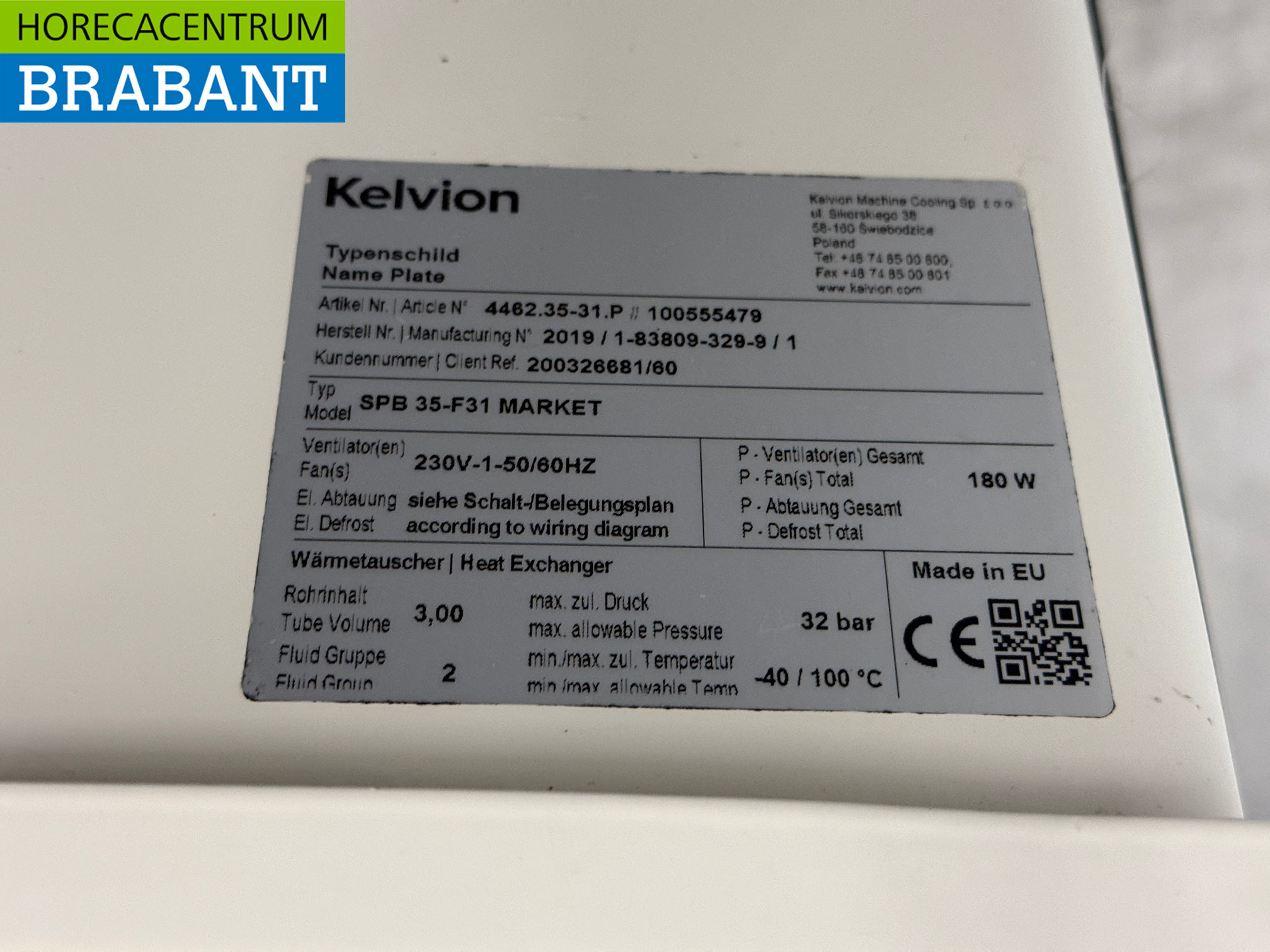 Kelvion SPB 35-F31 Market Evaporator Ceiling unit for cold room 230V Catering - Image 5