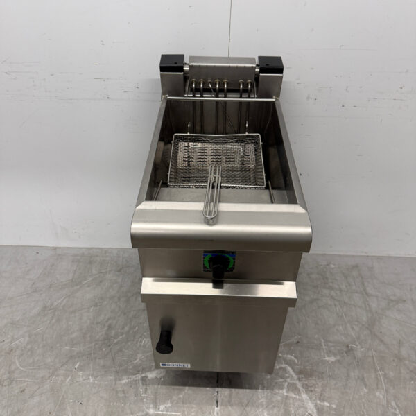 Stainless steel Bonnet Fryer 18 liter 400V Horeca