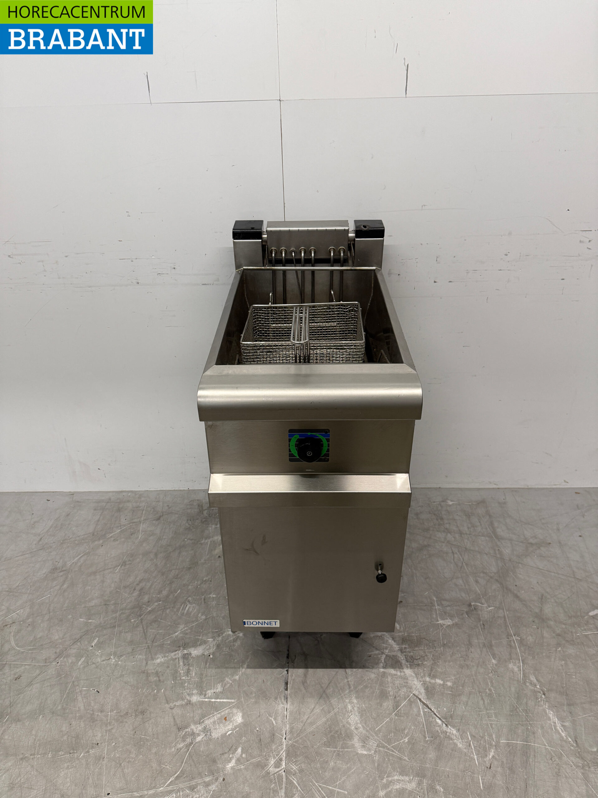 Stainless steel Bonnet Fryer 18 liter 400V Horeca