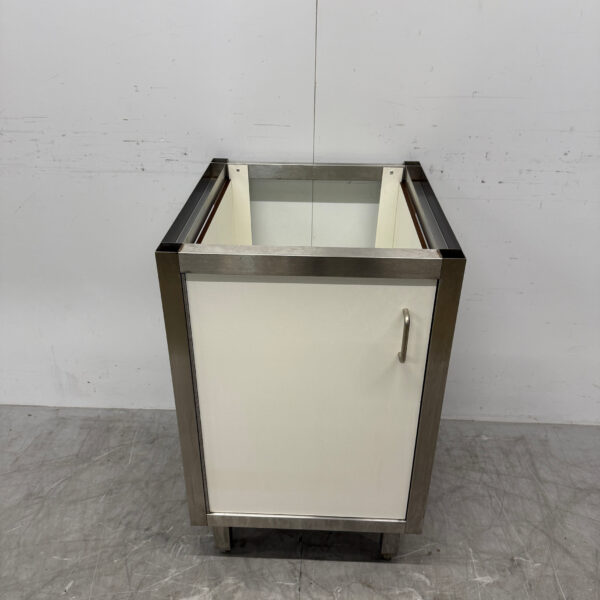 Stainless Steel Base with 1 Folding Door 53.5 x 57.5 x 86.5 cm Catering