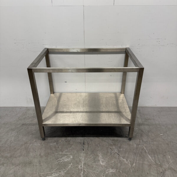 Stainless steel Base with undercarriage 100 x 63 x 86.5 cm Hospitality