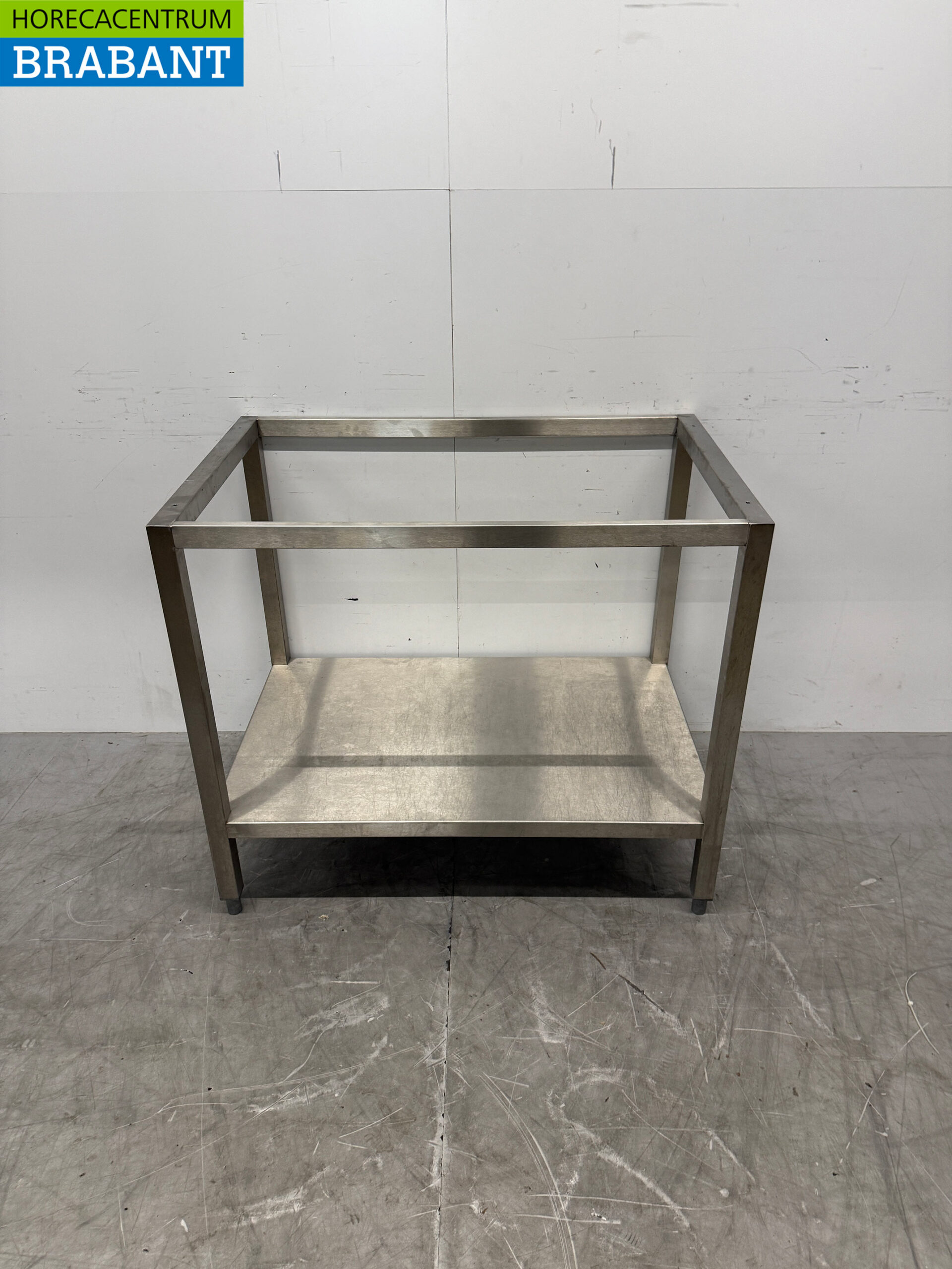 Stainless steel Base with undercarriage 100 x 63 x 86.5 cm Hospitality