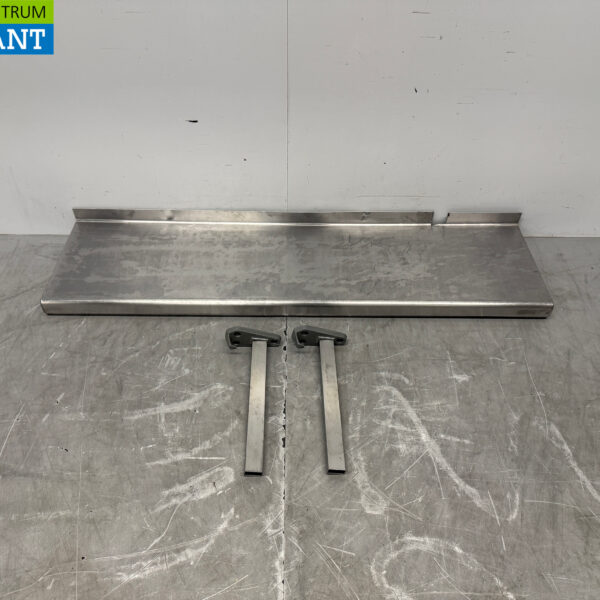 Stainless steel Wall Shelf 140 x 35.5 cm Horeca