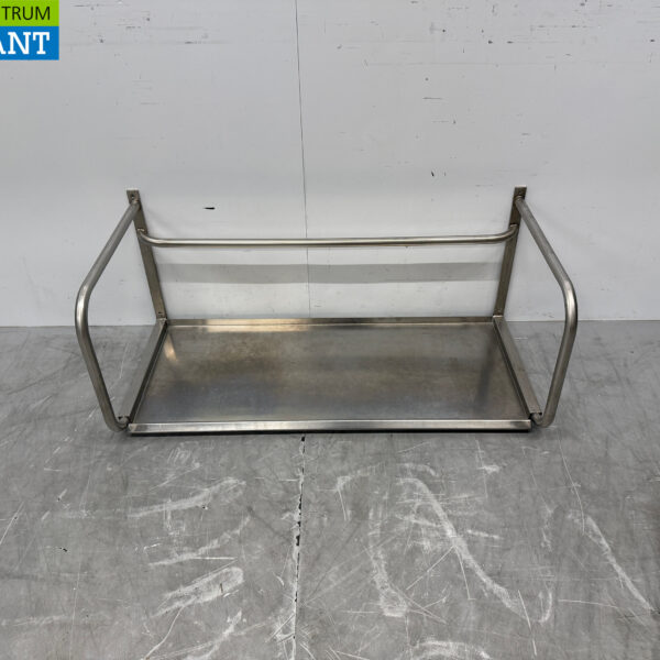Stainless steel Wall Shelf 106 x 50 cm Horeca
