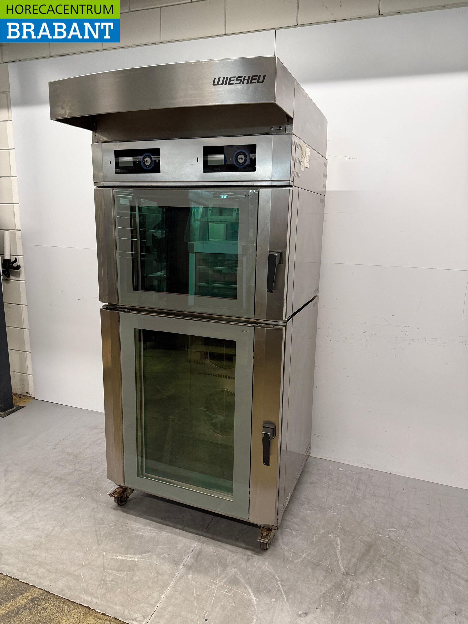 Stainless steel Wiesheu Hot air oven store oven 15 x 60/40 cm 400V Horeca - Image 2