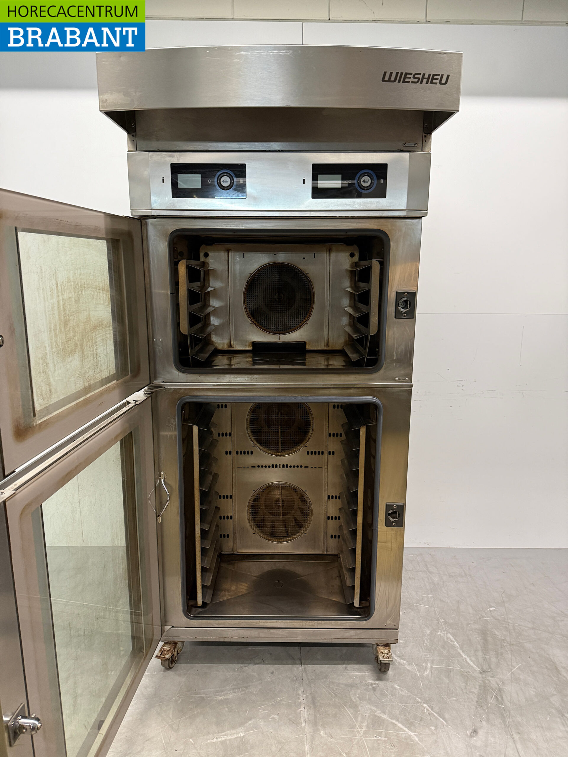 Stainless steel Wiesheu Hot air oven store oven 15 x 60/40 cm 400V Horeca - Image 4