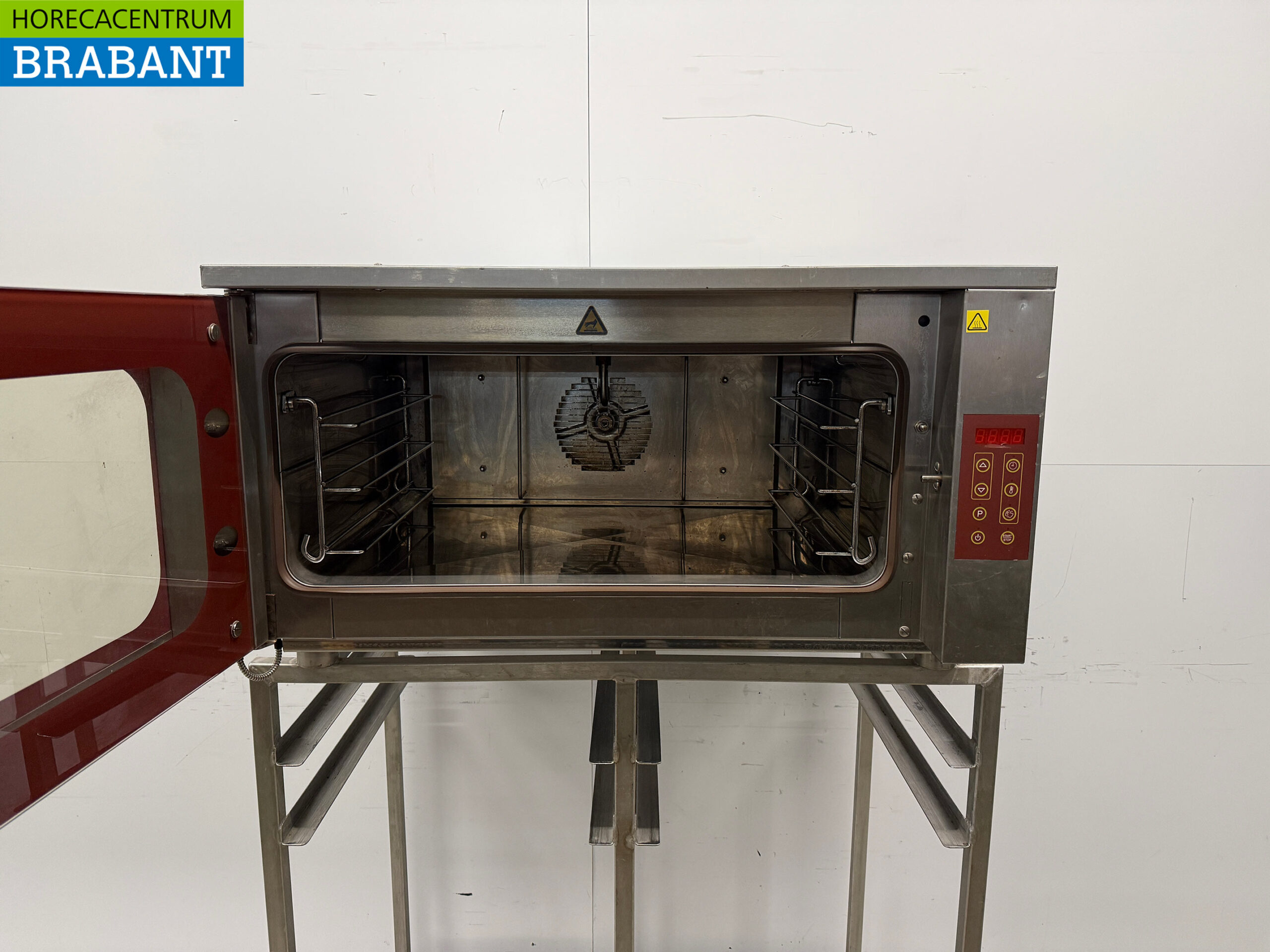 Stainless steel Fri-Jado Hot Air Oven 3 x 60/40 cm 230V Horeca - Image 4