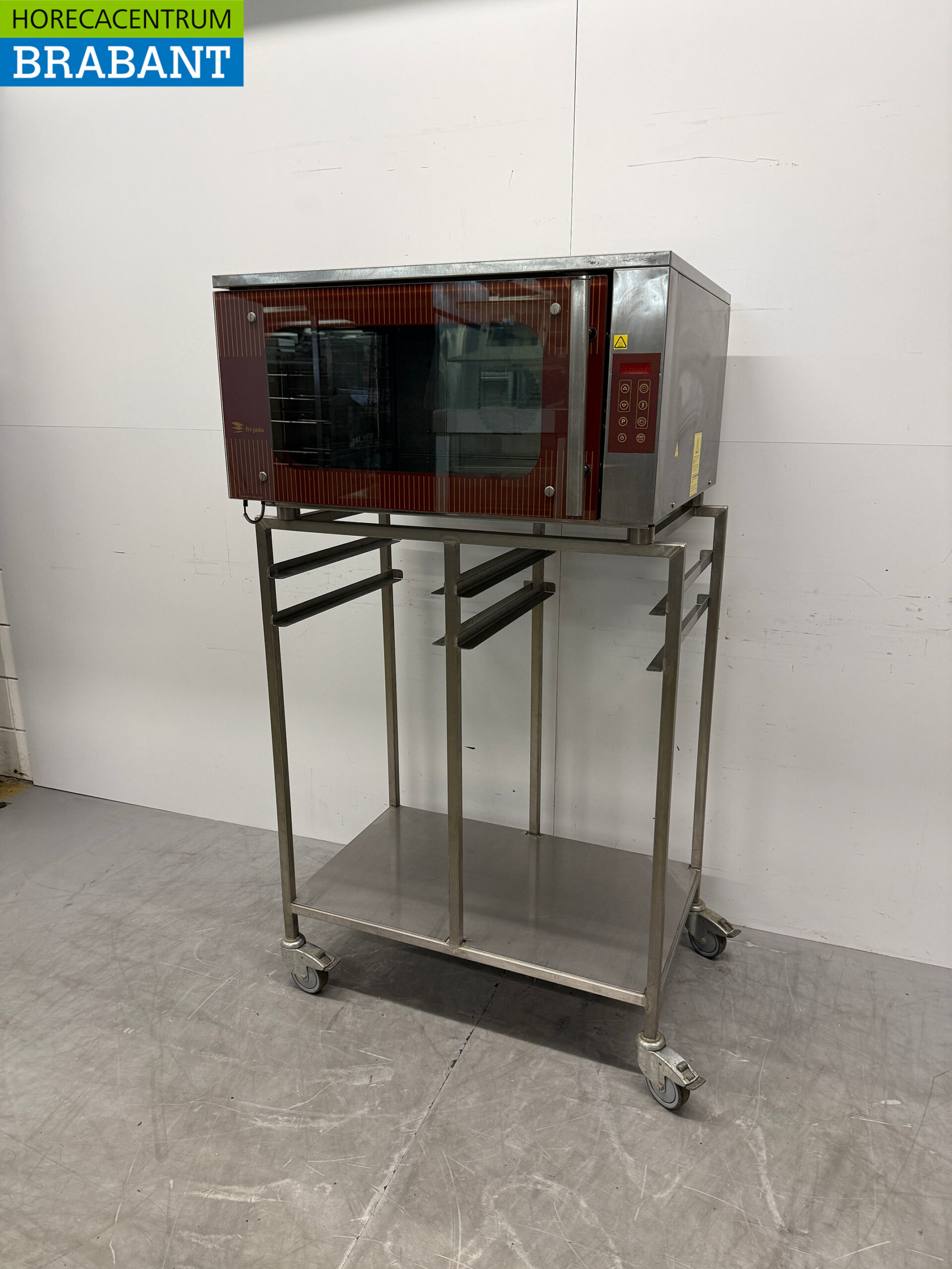 Stainless steel Fri-Jado Hot Air Oven 3 x 60/40 cm 230V Horeca - Image 2