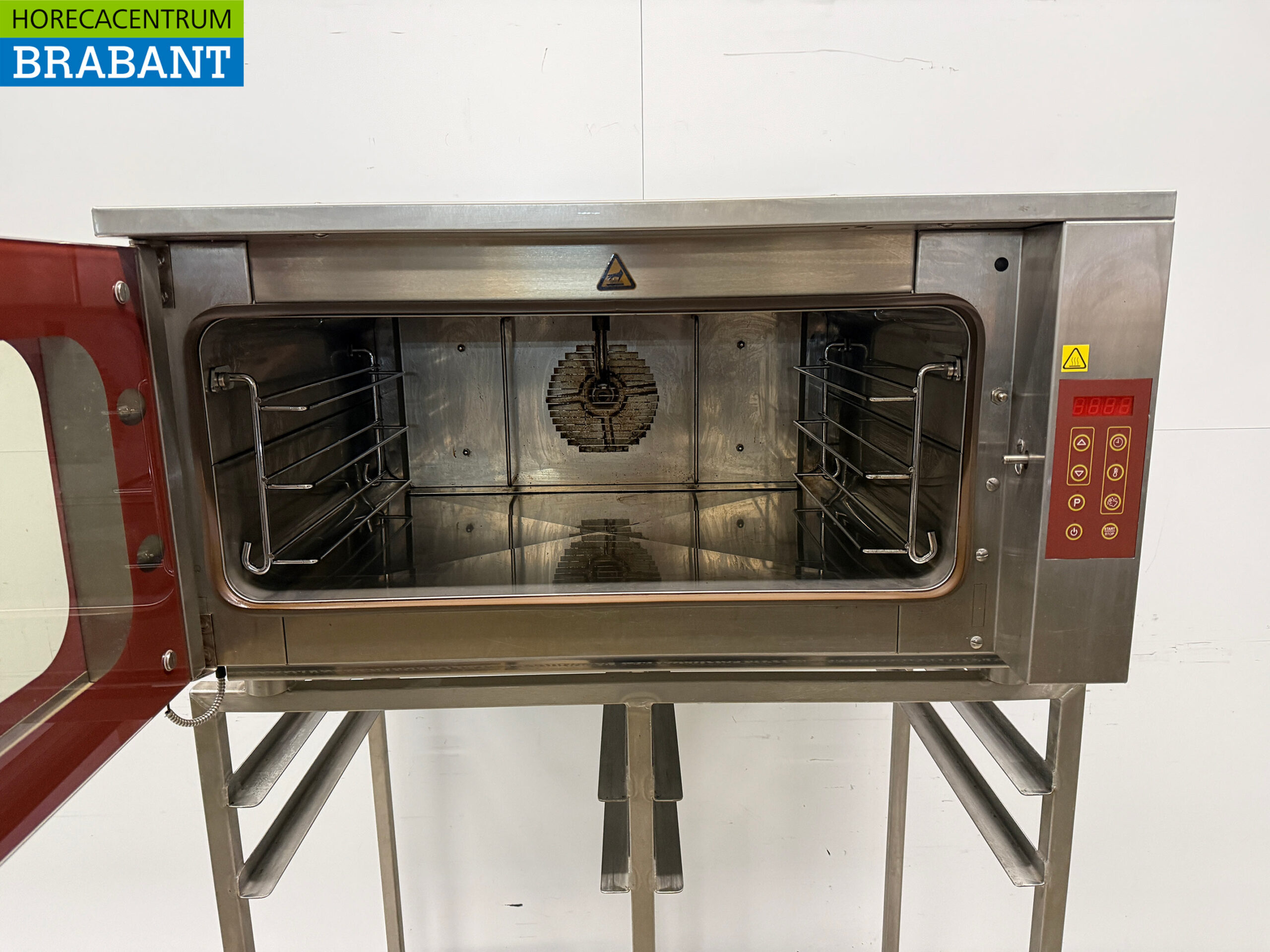 Stainless steel Fri-Jado Hot Air Oven 3 x 60/40 cm 230V Horeca - Image 4