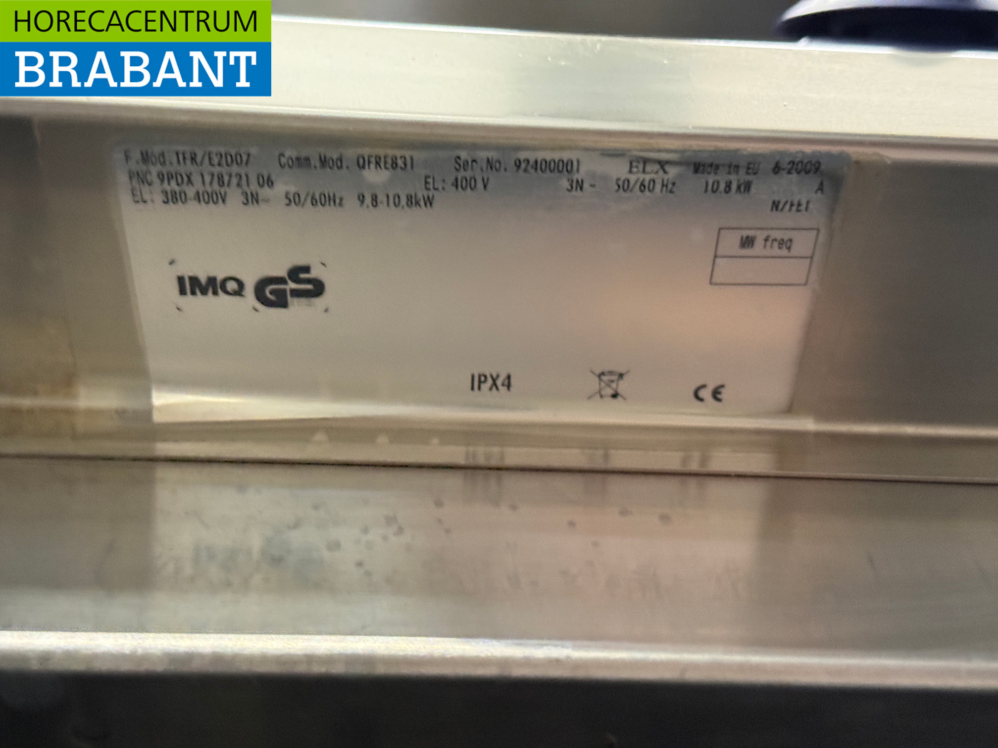 Stainless steel Electrolux Double Fryer 2 x 7 liters 80 cm 400V Horeca - Image 6