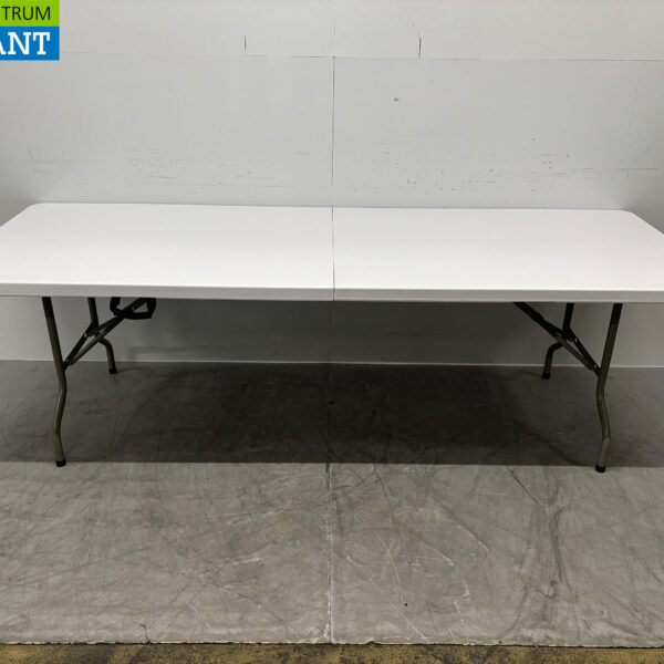 Bolero Collapsible Plastic Table 244 x 86 x 74 cm Catering
