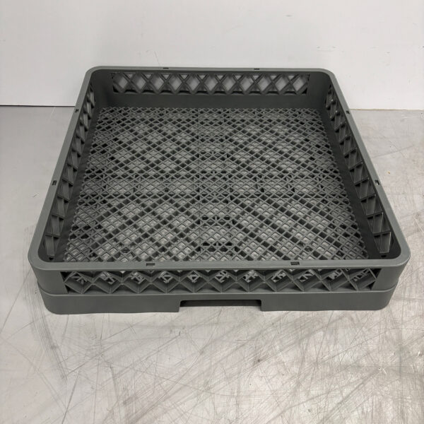 Vogue Plastic washing basket washing crate cutlery basket 50 x 50 x 10 cm Catering