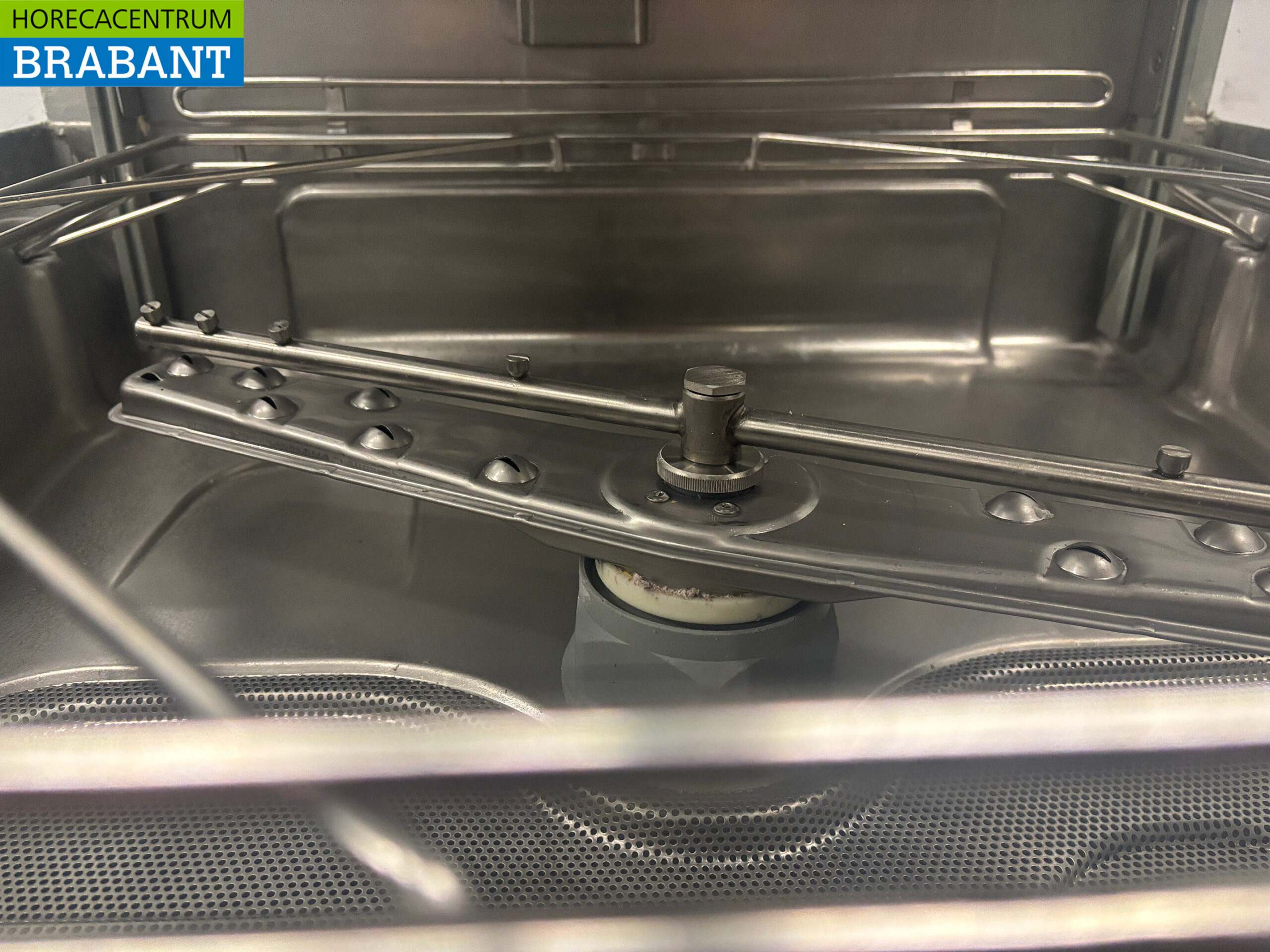 Stainless steel Zanussi NHT8 Sliding dishwasher 400V Catering - Image 5