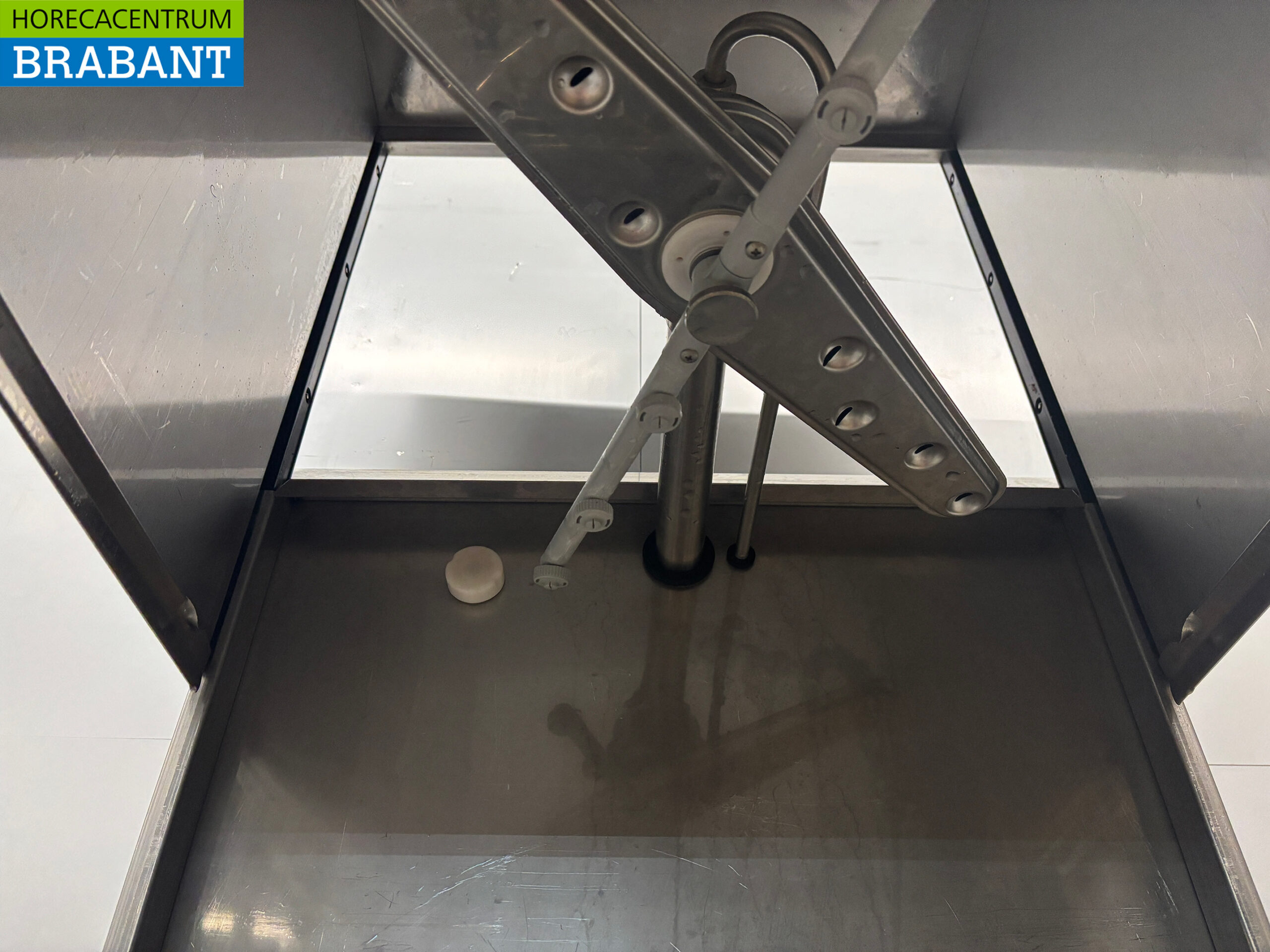 Stainless steel Rhima DR60 Sliding dishwasher 400V Catering - Image 4