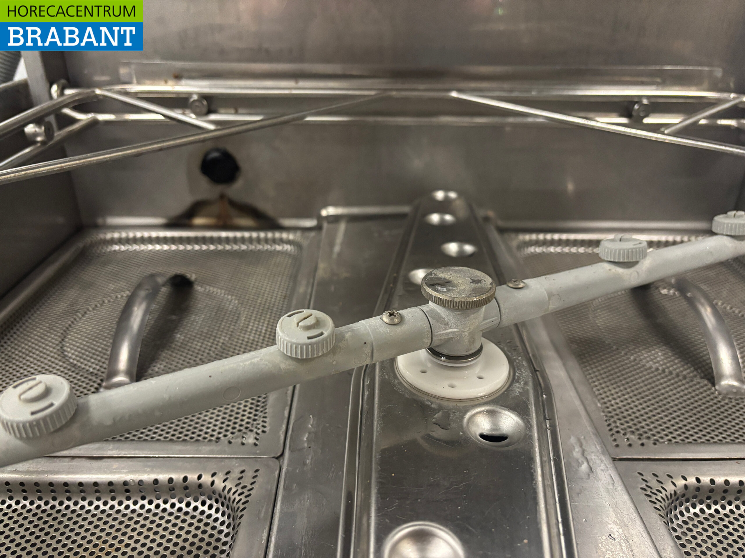 Stainless steel Rhima DR60 Sliding dishwasher 400V Catering - Image 5