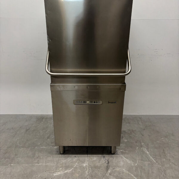 Stainless steel Walo Pass-through dishwasher with drain pump 400V Horeca