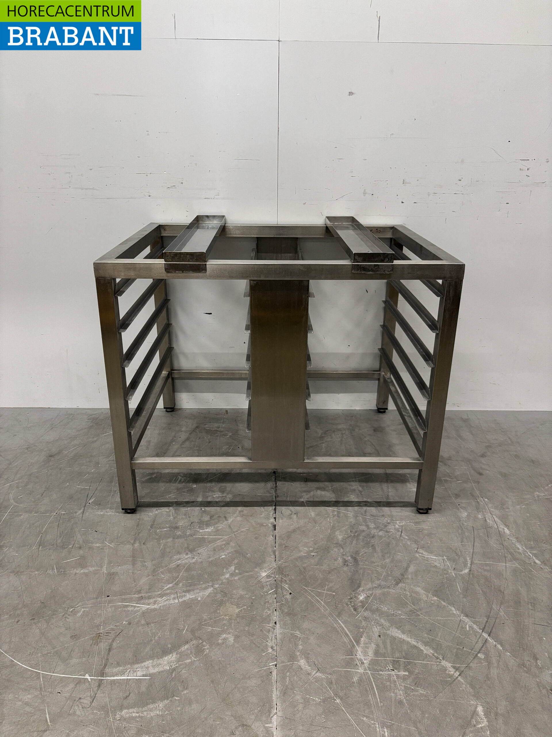 Stainless steel base for oven 90 x 70 x 71 cm Catering