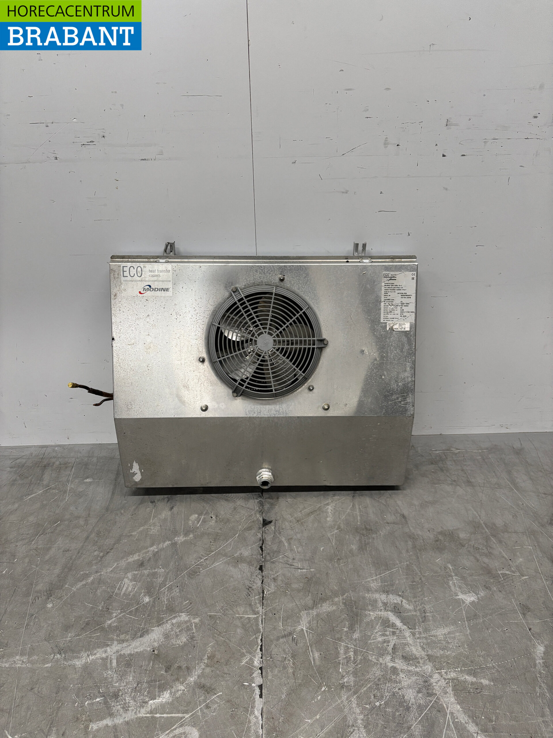Stainless steel Modine MTE15L7ED Evaporator Ceiling Unit Freezer 230V Catering