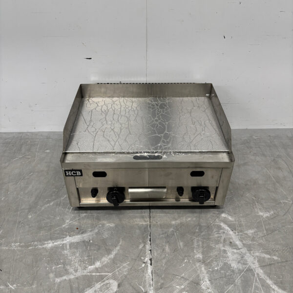 HCB Stainless Steel Baking Tray Grill Plate Smooth 60 cm PROPAAN Horeca
