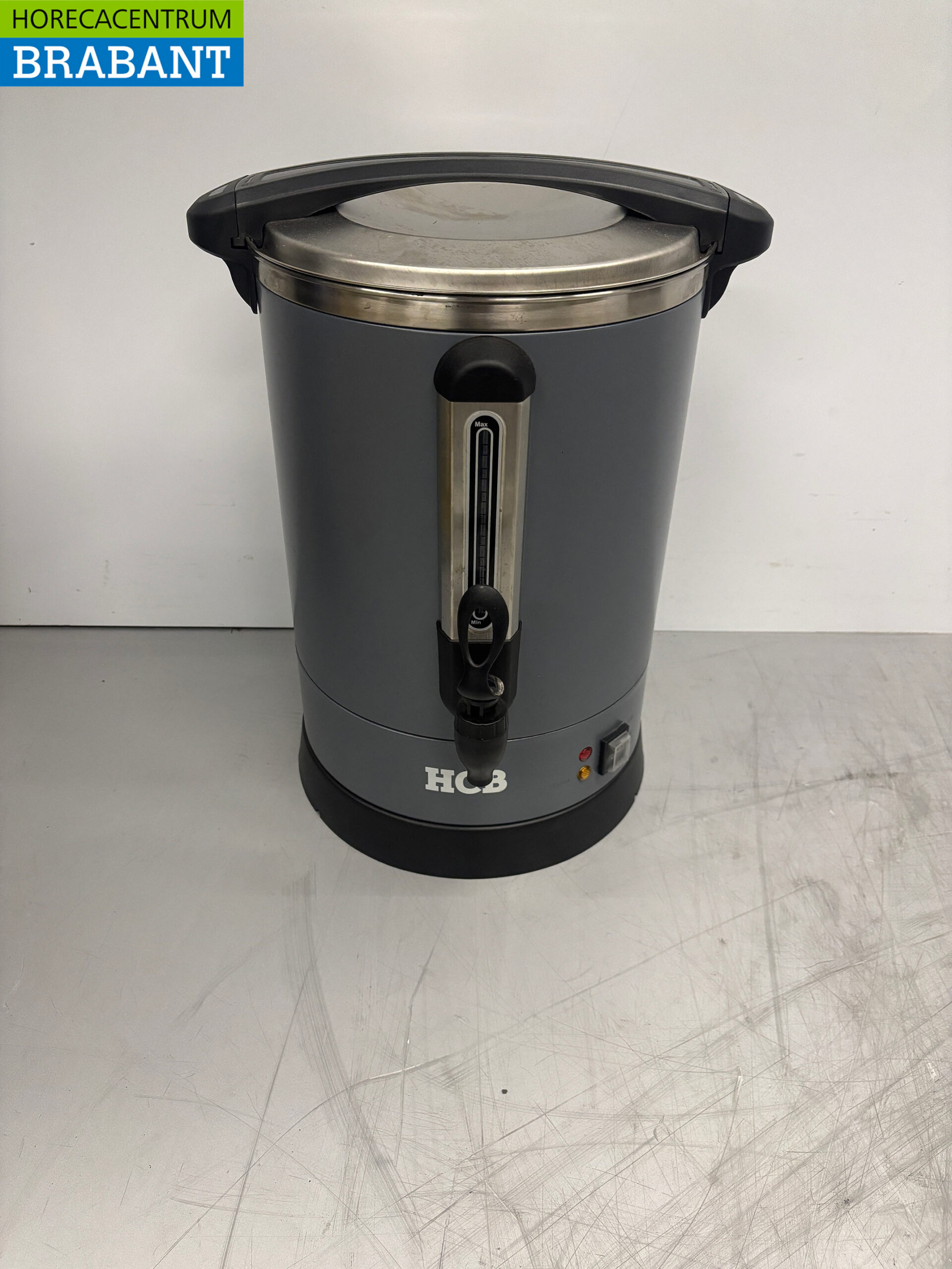 Stainless steel Double walled percolator coffee machine 14,3 liter 95 cups 230V Catering