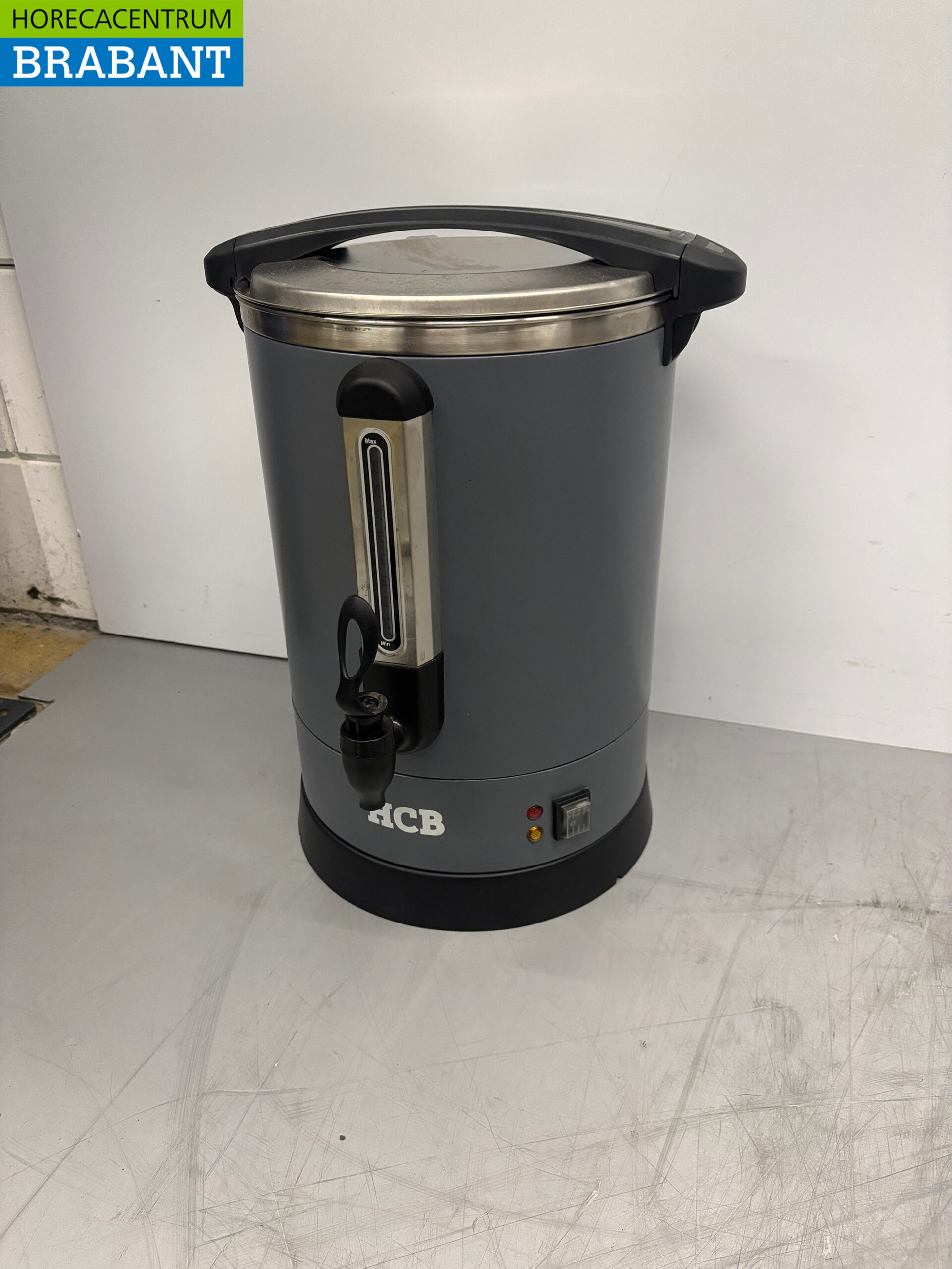 Stainless steel Double walled percolator coffee machine 14,3 liter 95 cups 230V Catering - Image 2