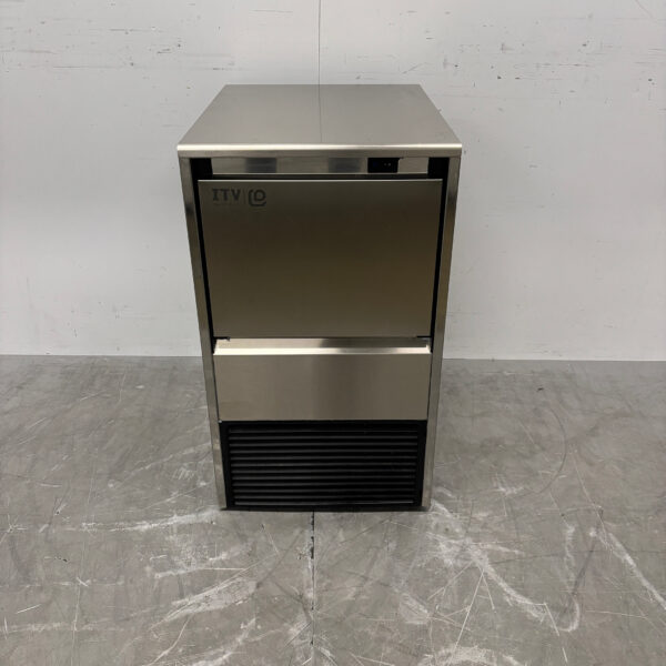 Stainless steel ITV ice cube machine 47 kg per day 20 kg bunker 230V Horeca
