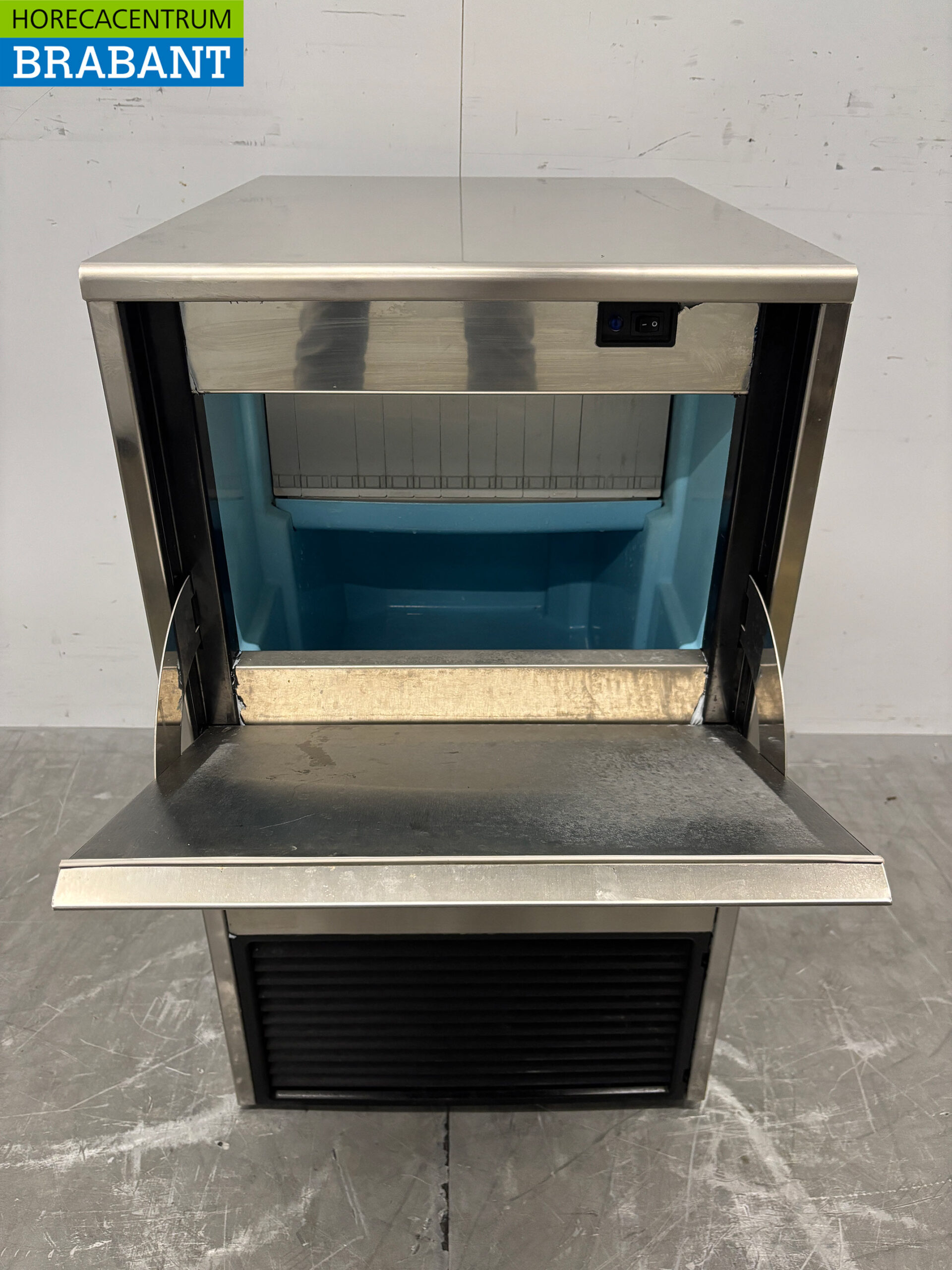 Stainless steel ITV ice cube machine 47 kg per day 20 kg bunker 230V Horeca - Image 4