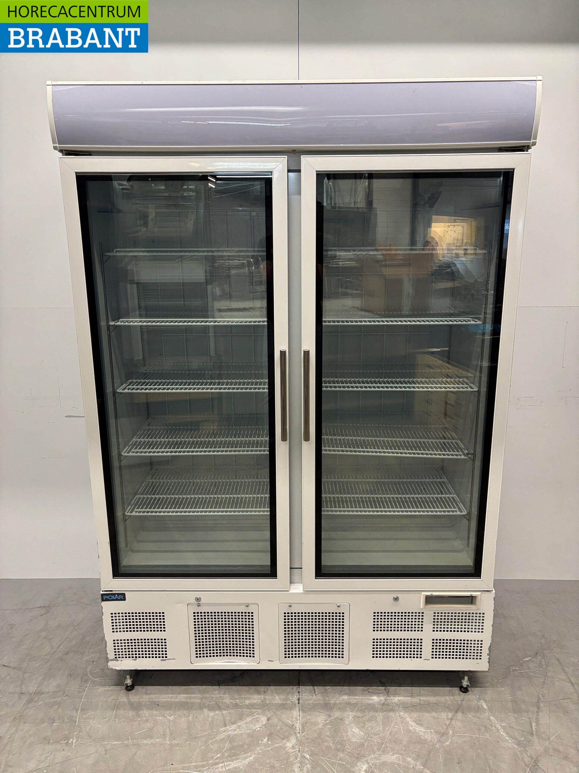 Polar Glass door freezer cabinet Freezer cabinet with glass doors 920 liters 230V Horeca